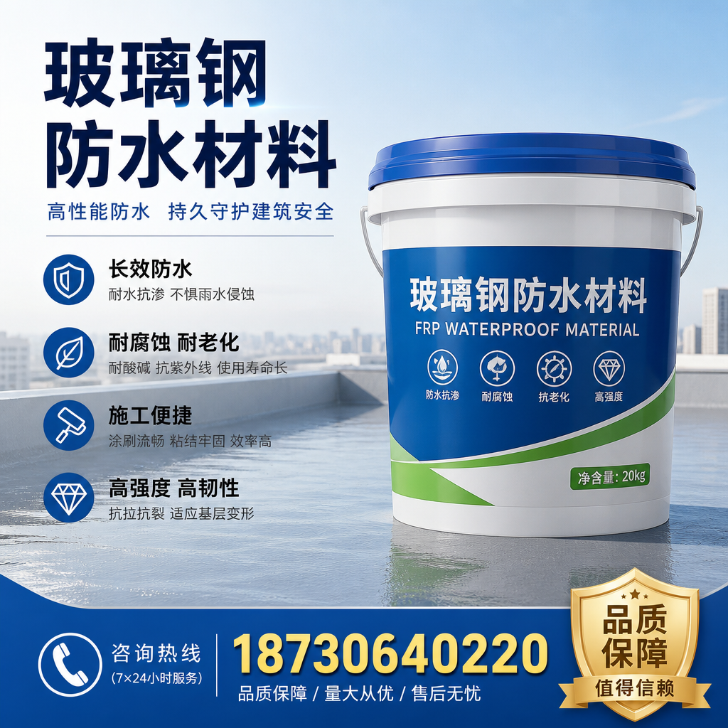 专家解析:玻璃钢防水材料的市场前景分析在 黔东南